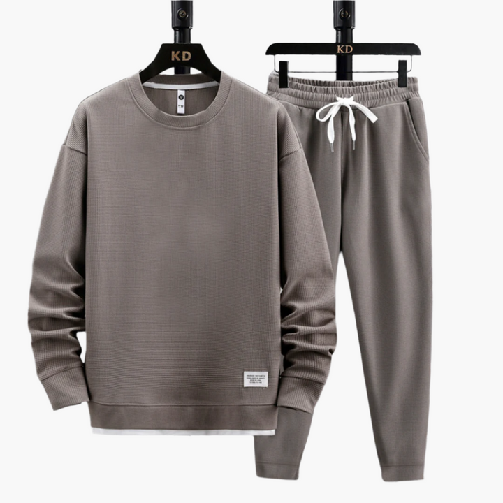 Stylisches Herren Jogginganzug Set Mit Pullover Und Jogginghose | Winter