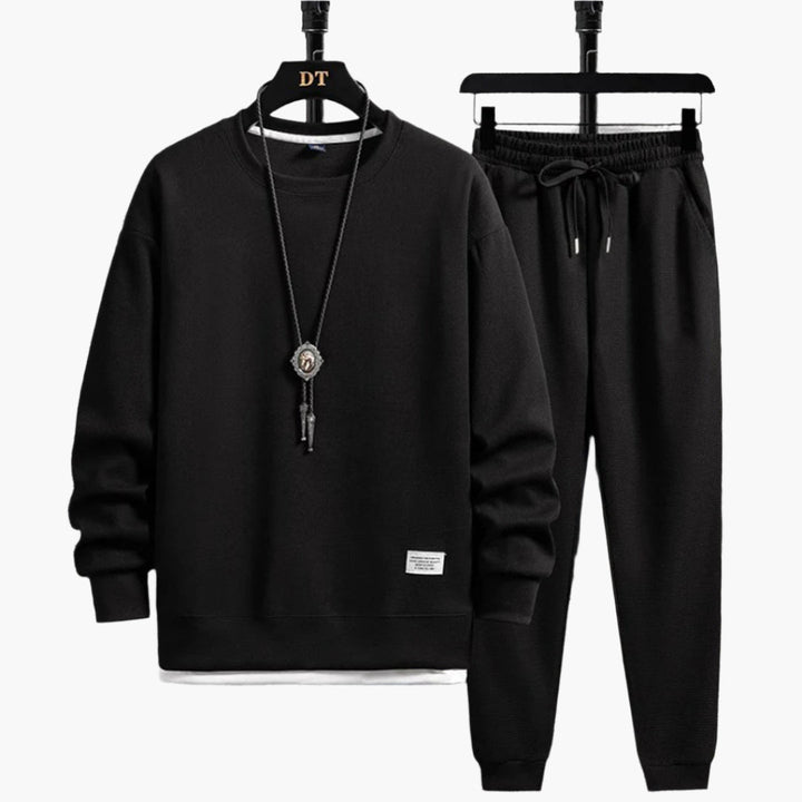 Stylisches Herren Jogginganzug Set Mit Pullover Und Jogginghose | Winter