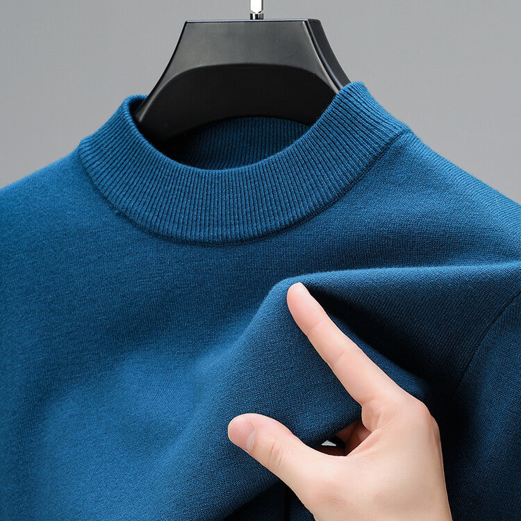 Modischer Kaschmir Winterpullover Für Herren | Rundhals