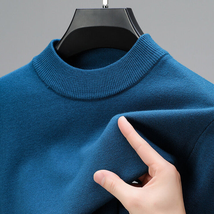 Modischer Kaschmir Winterpullover Für Herren | Rundhals