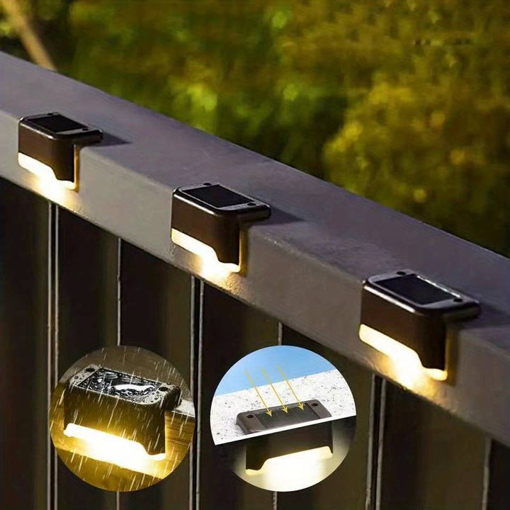 Solar Powered Outdoor LED Light for Garden and Patio