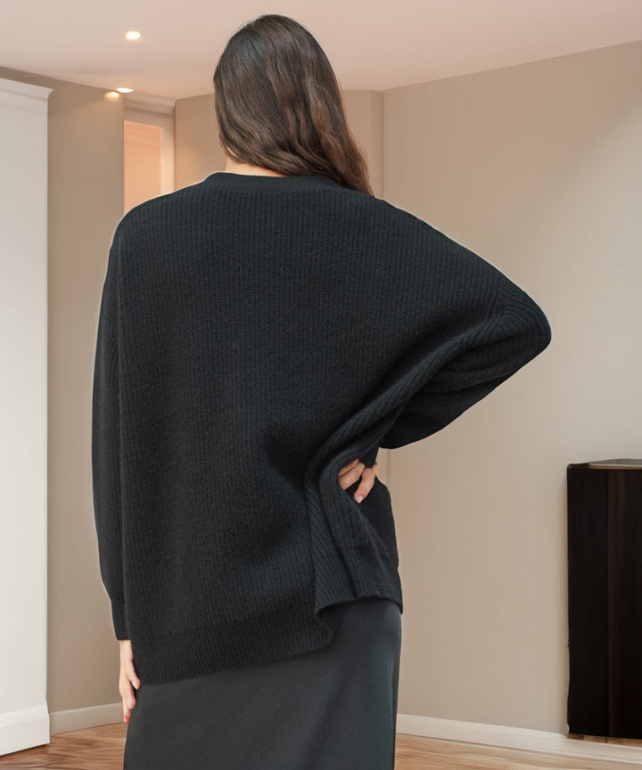 Gerippter Cardigan Mit Knopfleiste Für Damen | Übergröße