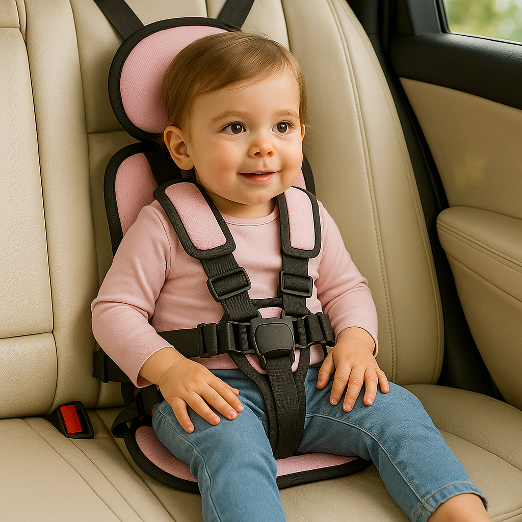 Kids Portable Car Seat Adjustable Safety Seat for Vehicles