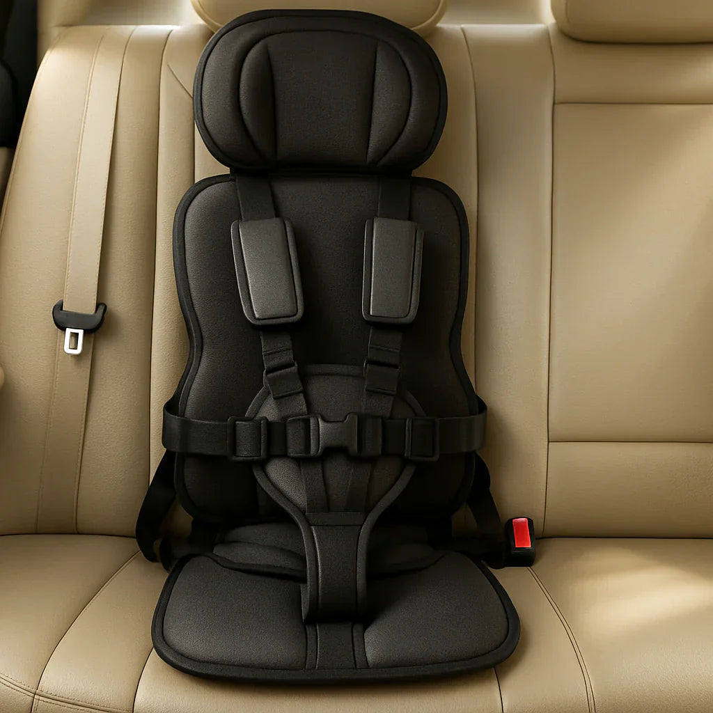 Child Travel Booster Seat Portable Safety Support for Car Journeys