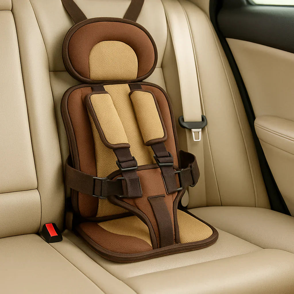 Child Travel Booster Seat Portable Safety Support for Car Journeys
