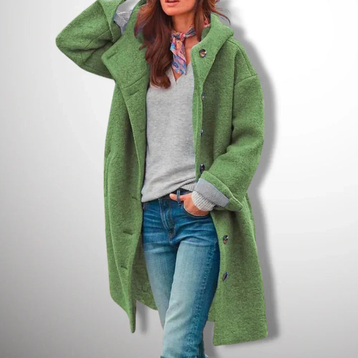 Stylischer Damen Herbstmantel | Lange Ärmel