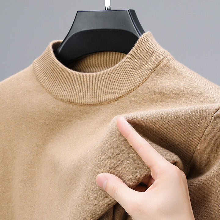 Modischer Kaschmir Winterpullover Für Herren | Rundhals