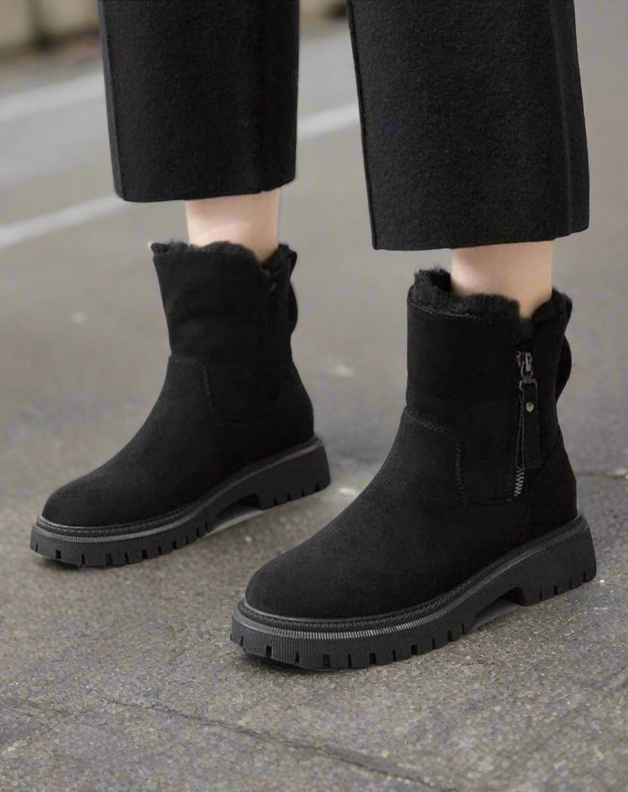 Freizeitstiefel Mit Reißverschluss Für Damen | Winter