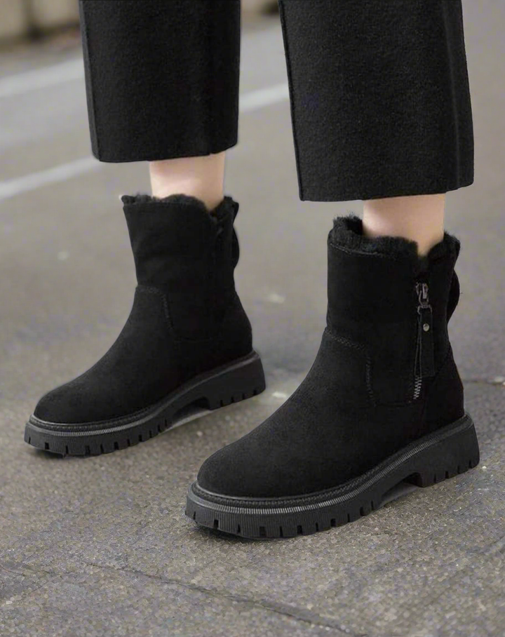 Freizeitstiefel Mit Reißverschluss Für Damen | Winter