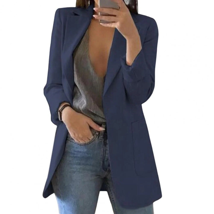 Amandine | Eleganter Blazer Mit Offener Front Für Frauen