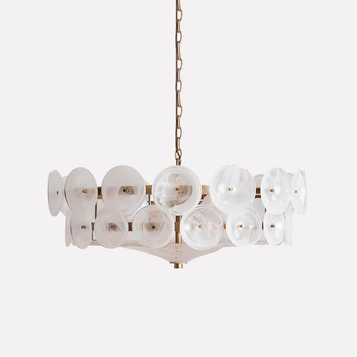 Retro Style Multi-Light Chandelier Mid-Century Inspired Lighting