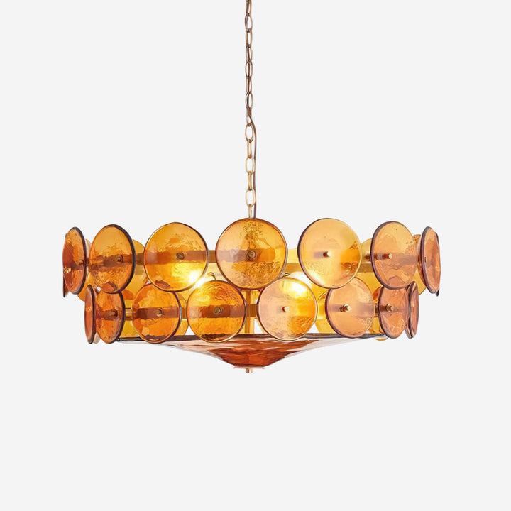 Retro Style Multi-Light Chandelier Mid-Century Inspired Lighting