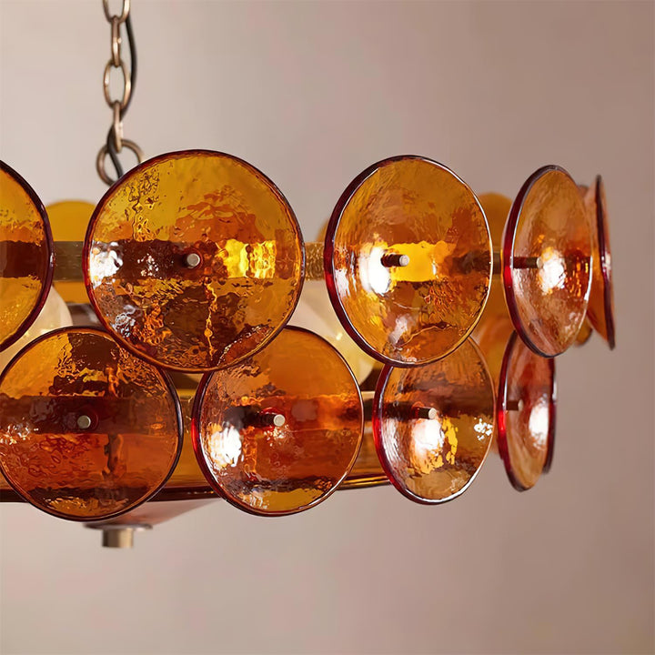 Retro Style Multi-Light Chandelier Mid-Century Inspired Lighting