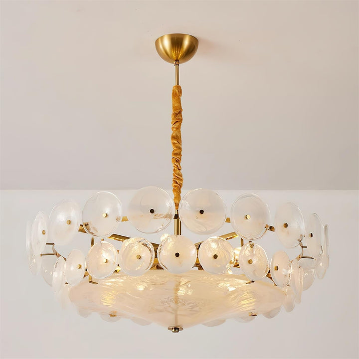 Retro Style Multi-Light Chandelier Mid-Century Inspired Lighting