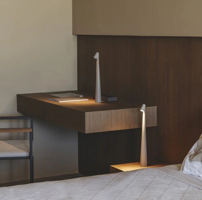 Cordless Table Lamp Portable LED Light with Adjustable Brightness