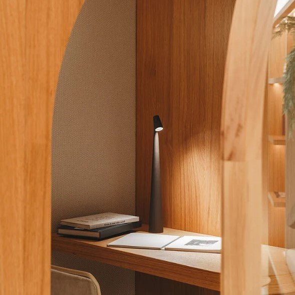 Cordless Table Lamp Portable LED Light with Adjustable Brightness