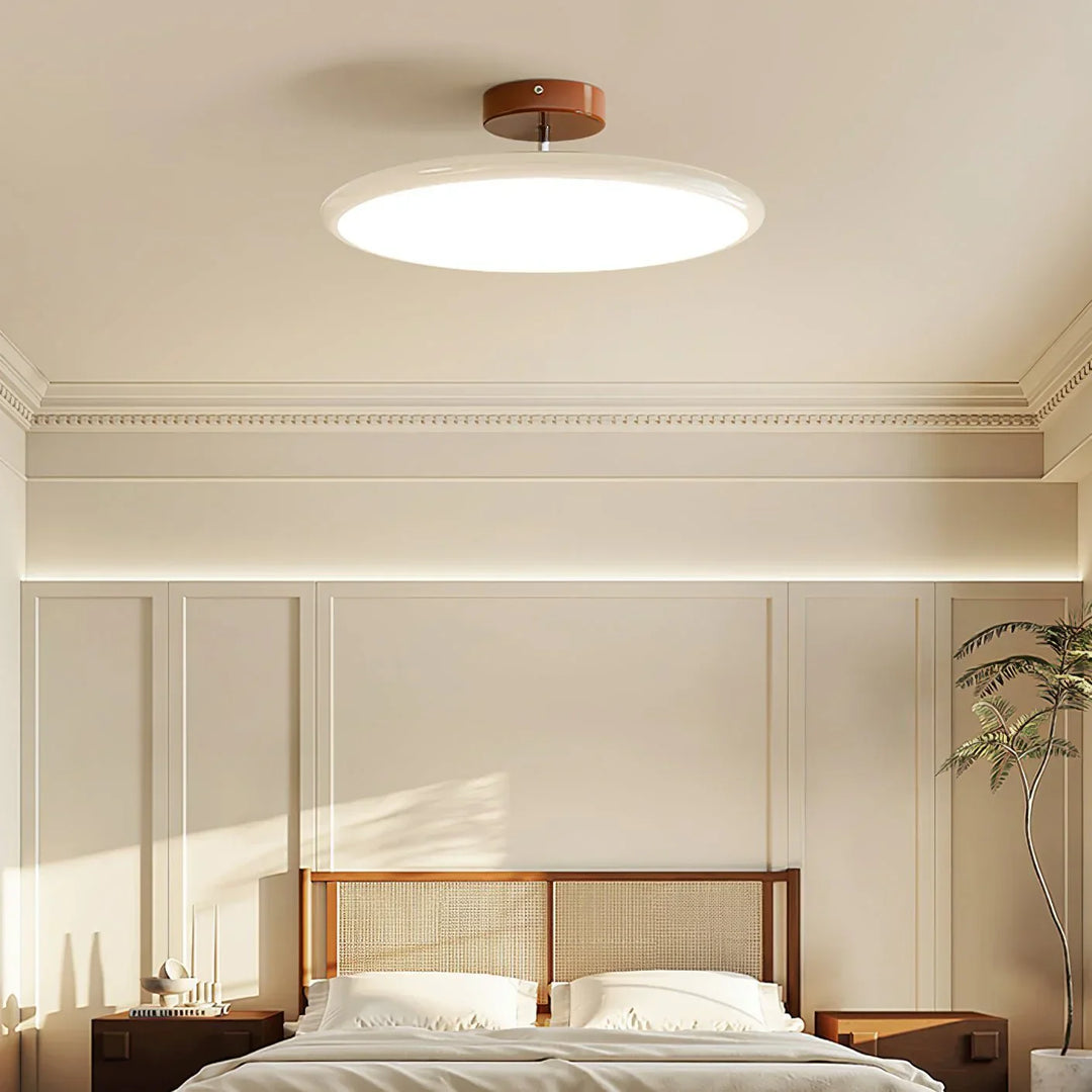 LED Ceiling Light Adjustable Round Design with Warm Light