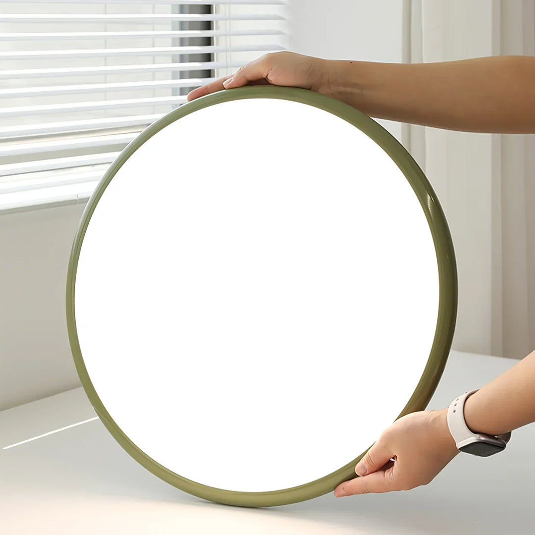 LED Ceiling Light Adjustable Round Design with Warm Light