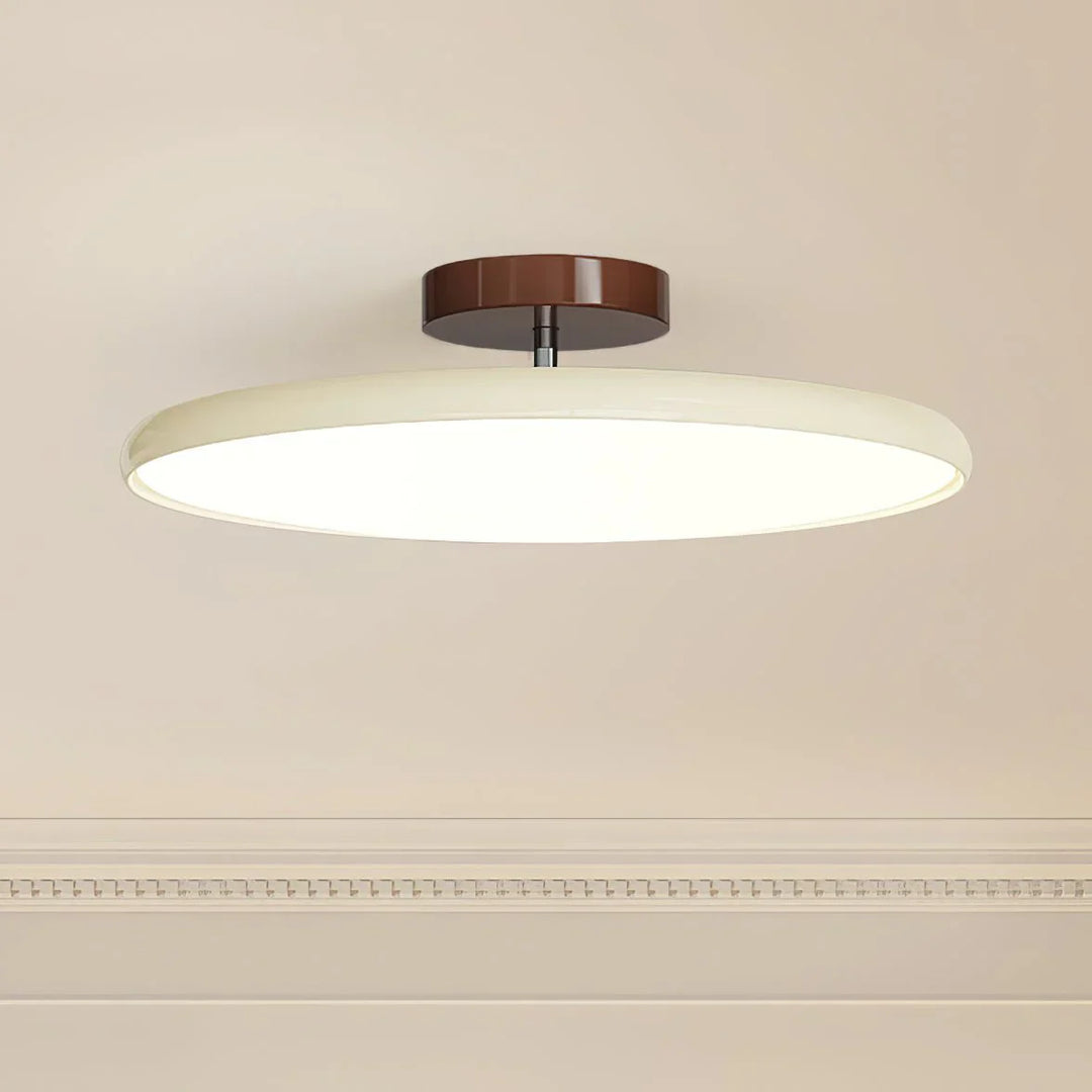 LED Ceiling Light Adjustable Round Design with Warm Light