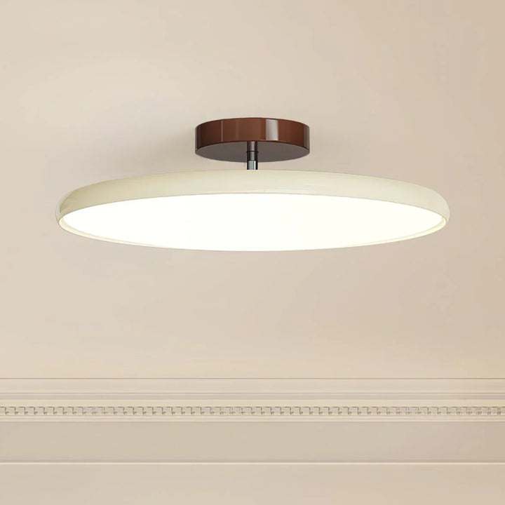 LED Ceiling Light Adjustable Round Design with Warm Light