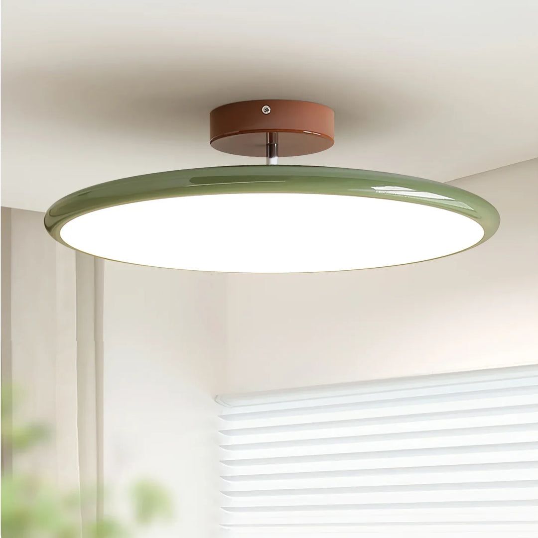 LED Ceiling Light Adjustable Round Design with Warm Light