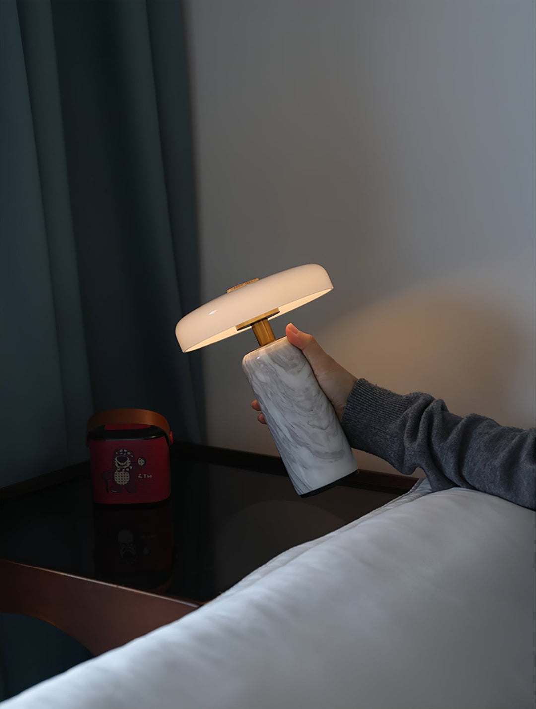 LED-Tischlampen mit Touch-Steuerung und Marmor-Effekt-Basis