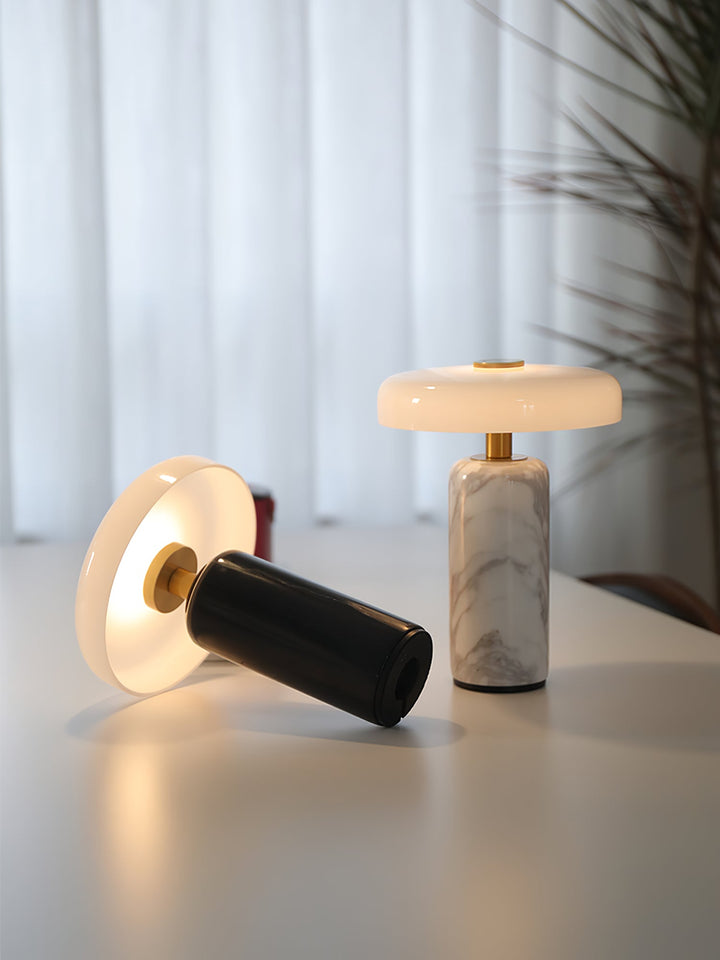 LED-Tischlampen mit Touch-Steuerung und Marmor-Effekt-Basis