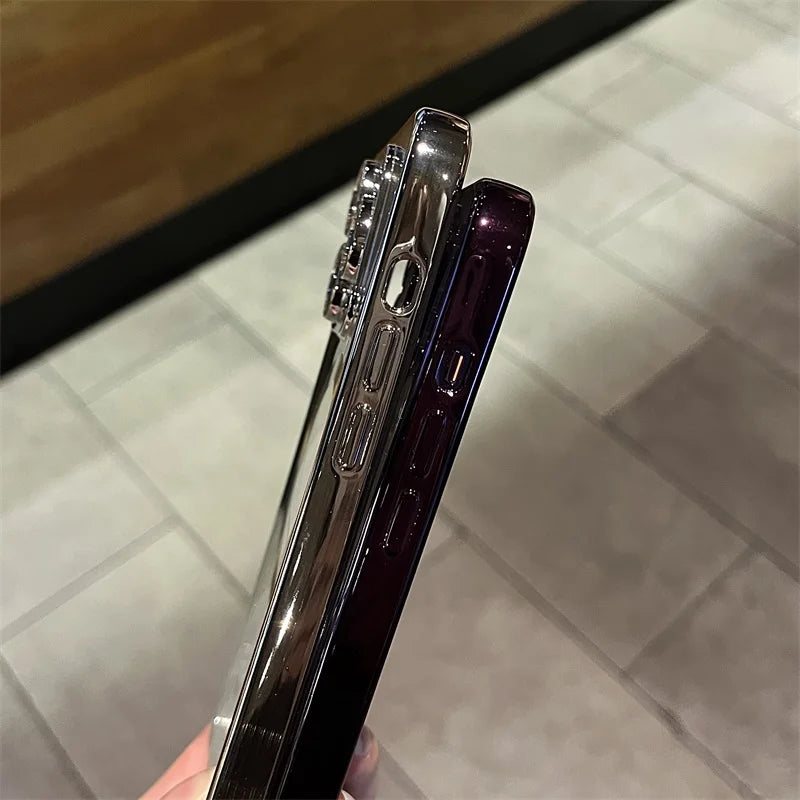 Funda Magnética Metálica de Lujo para iPhone