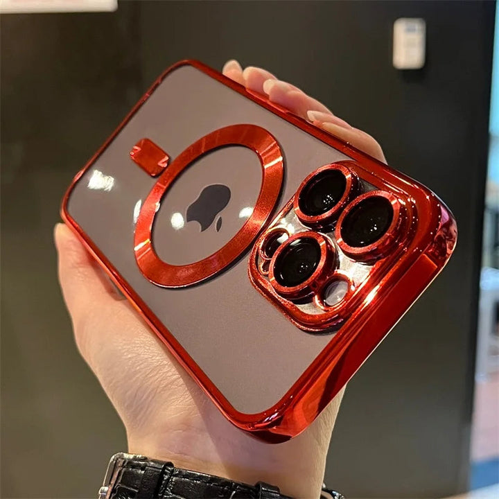 Funda Magnética Metálica de Lujo para iPhone