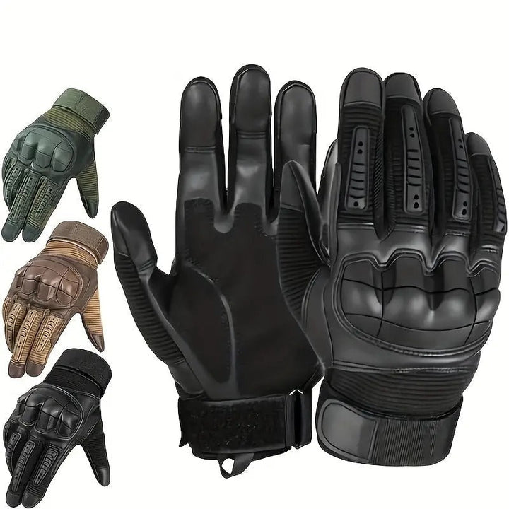 Heavy Duty Tactical Gloves Reinforced Protection & Grip Control