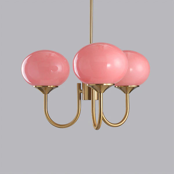 AuroraGlow – Marshmallow Kronleuchter im verspielten Design | Weiches Licht & Moderner Hingucker für jedes Zimmer