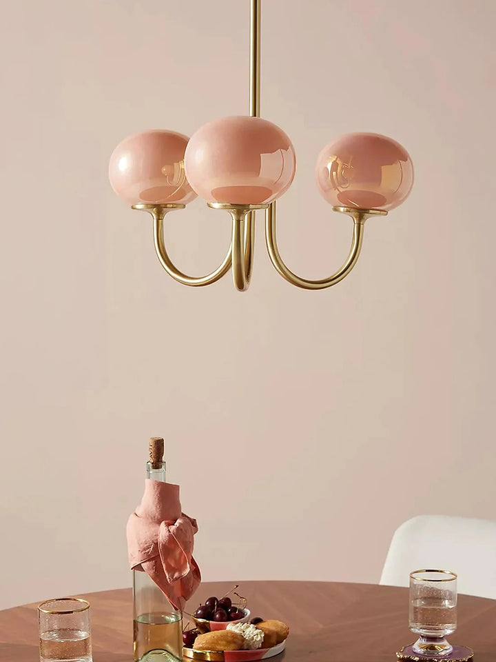 AuroraGlow – Marshmallow Kronleuchter im verspielten Design | Weiches Licht & Moderner Hingucker für jedes Zimmer