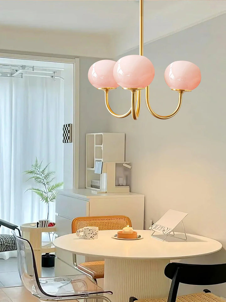 AuroraGlow – Marshmallow Kronleuchter im verspielten Design | Weiches Licht & Moderner Hingucker für jedes Zimmer