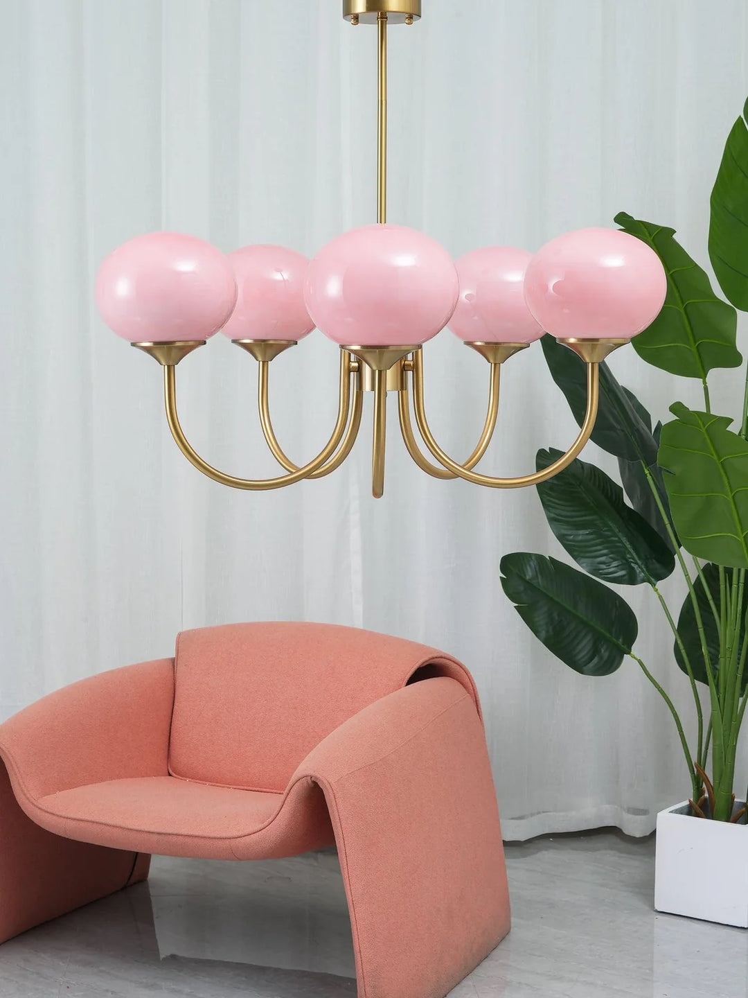 AuroraGlow – Marshmallow Kronleuchter im verspielten Design | Weiches Licht & Moderner Hingucker für jedes Zimmer