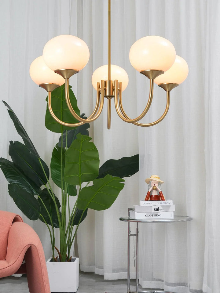 AuroraGlow – Marshmallow Kronleuchter im verspielten Design | Weiches Licht & Moderner Hingucker für jedes Zimmer