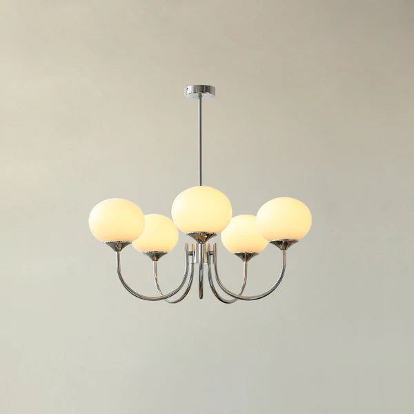 AuroraGlow – Marshmallow Kronleuchter im verspielten Design | Weiches Licht & Moderner Hingucker für jedes Zimmer