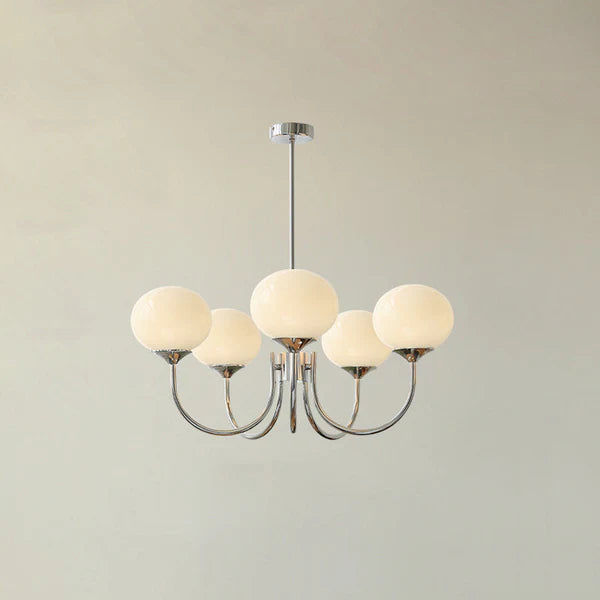 AuroraGlow – Marshmallow Kronleuchter im verspielten Design | Weiches Licht & Moderner Hingucker für jedes Zimmer