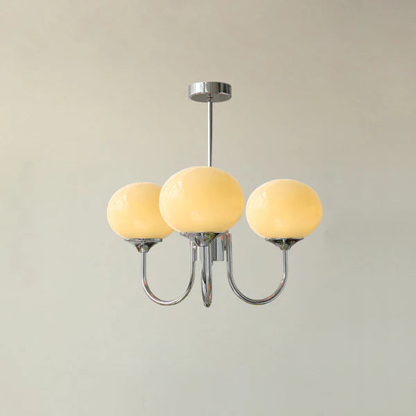 AuroraGlow – Marshmallow Kronleuchter im verspielten Design | Weiches Licht & Moderner Hingucker für jedes Zimmer