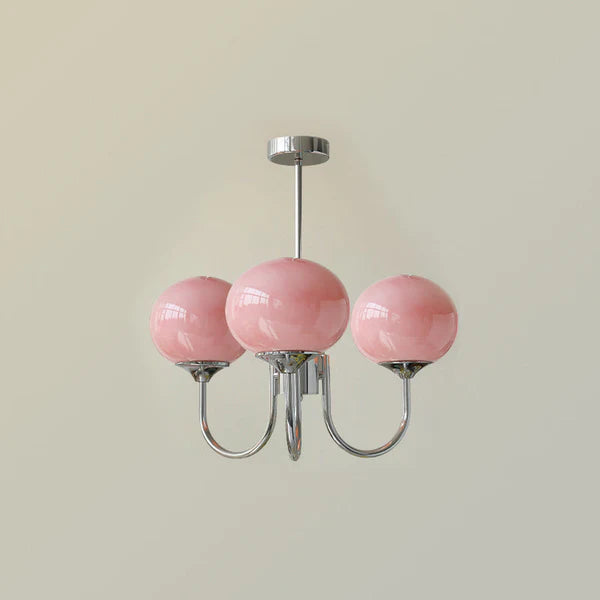 AuroraGlow – Marshmallow Kronleuchter im verspielten Design | Weiches Licht & Moderner Hingucker für jedes Zimmer