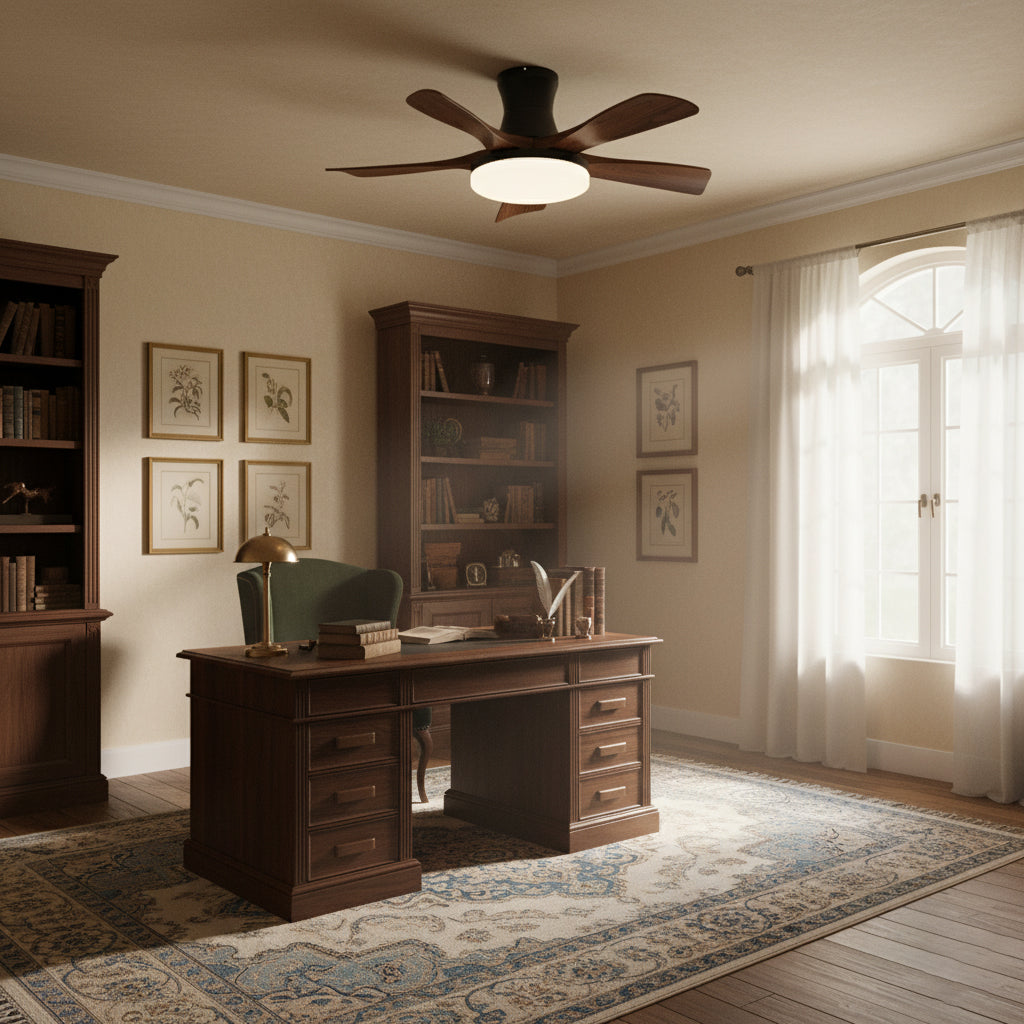 Aeris Flush Ceiling Fan Light