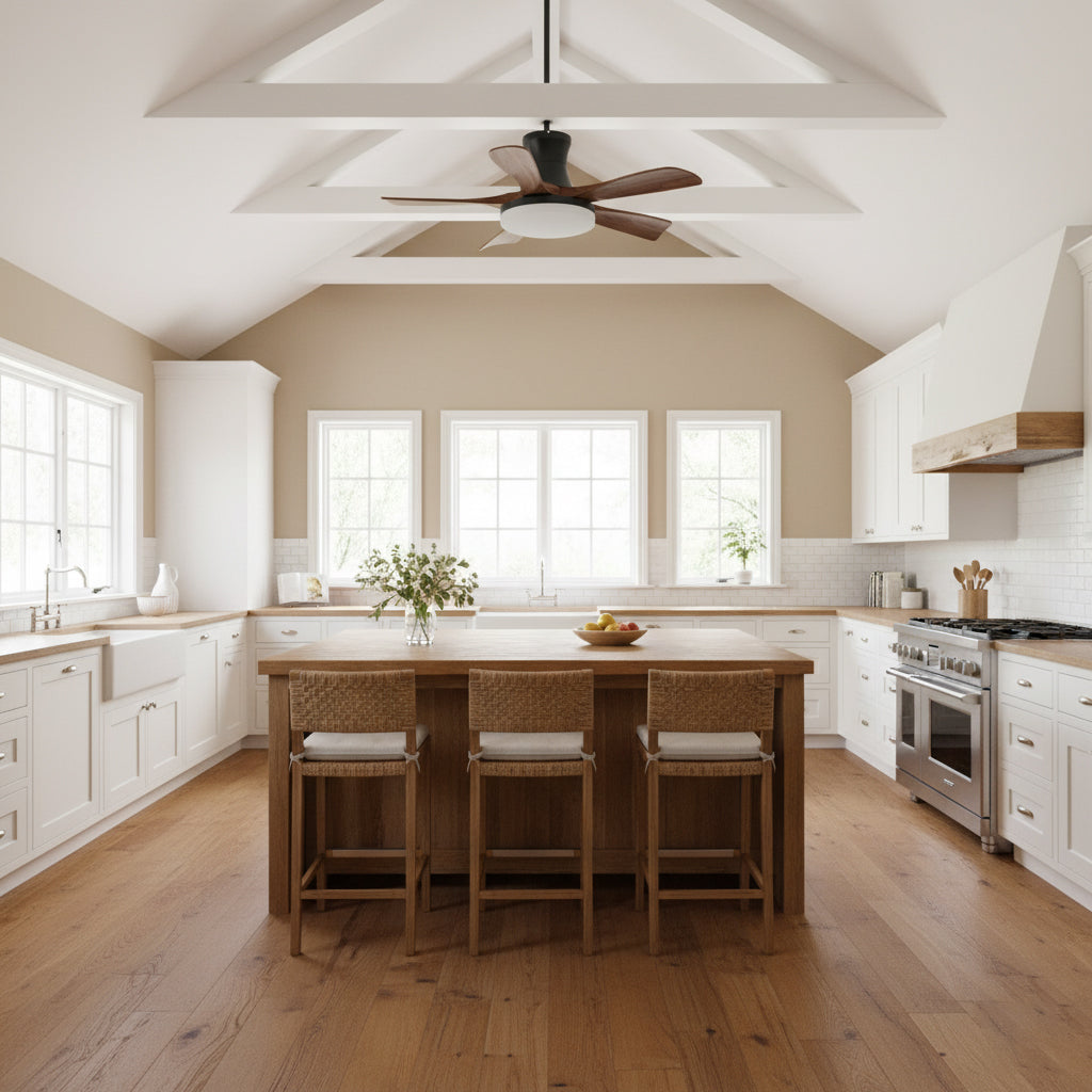 Aeris Flush Ceiling Fan Light