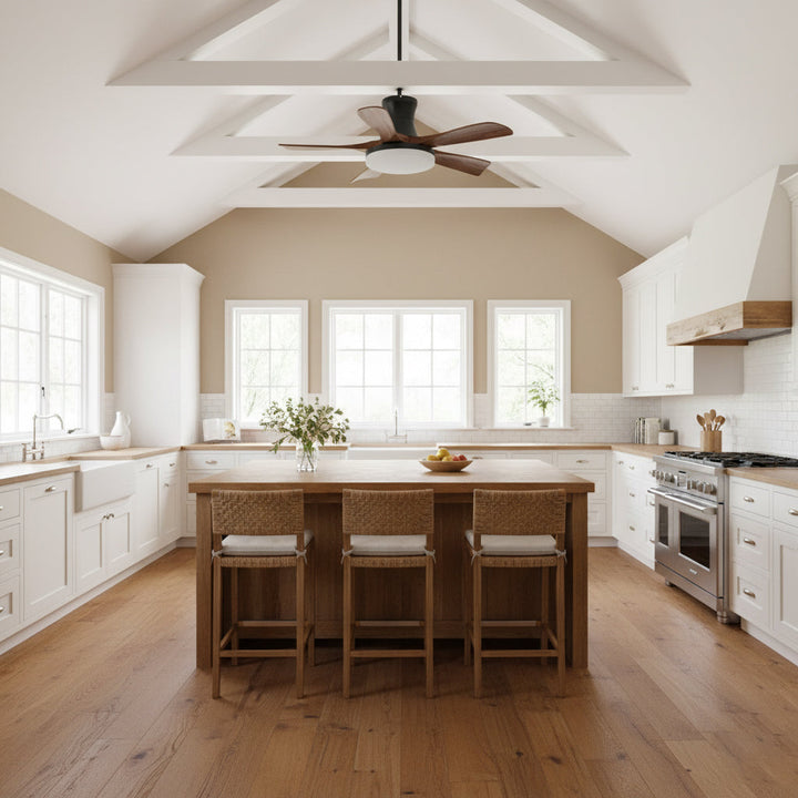 Aeris Flush Ceiling Fan Light