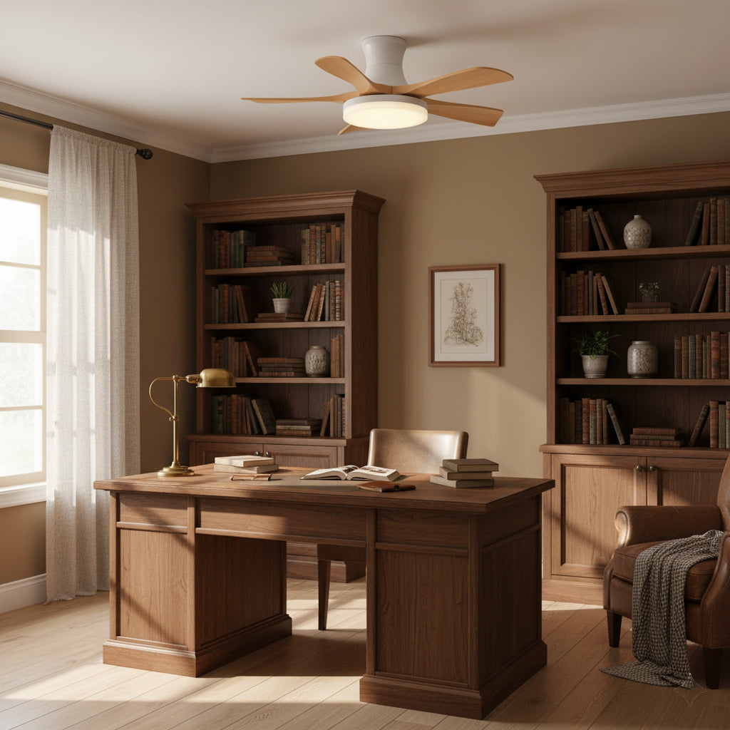 Aeris Flush Ceiling Fan Light