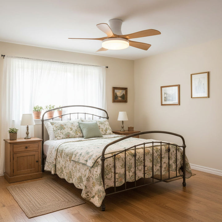 Aeris Flush Ceiling Fan Light