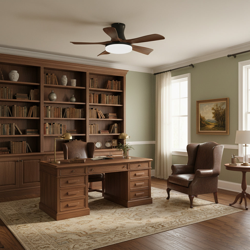 Aeris Flush Ceiling Fan Light