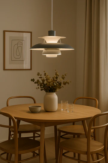 Moderne Runde LED-Deckenlampe – Dimmbar & Langlebig | Stilvolle & Energiesparende Beleuchtung für Wohnzimmer, Esszimmer & Büro
