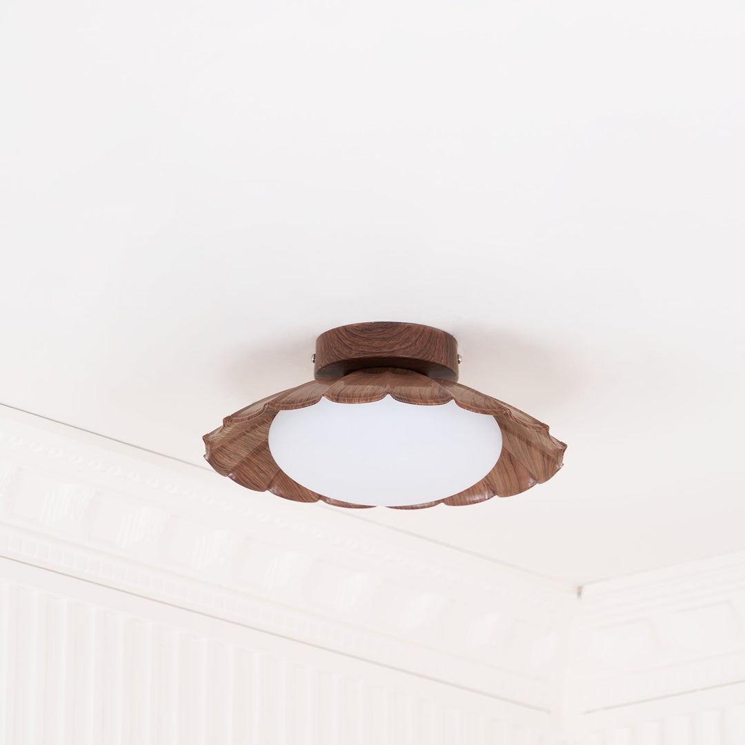 Lámpara de techo contemporánea con estilo de nube curva