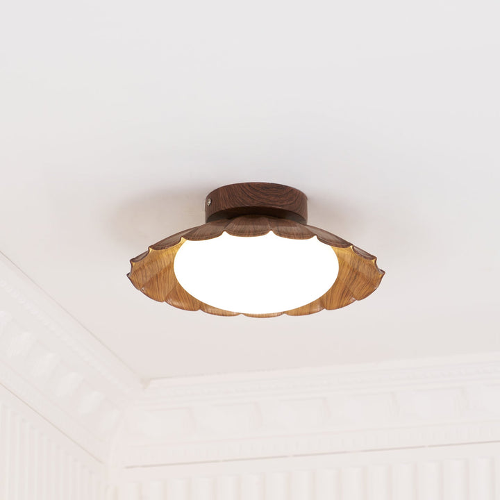 Lámpara de techo contemporánea con estilo de nube curva