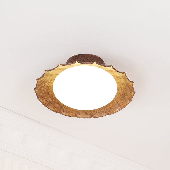 Lámpara de techo contemporánea con estilo de nube curva