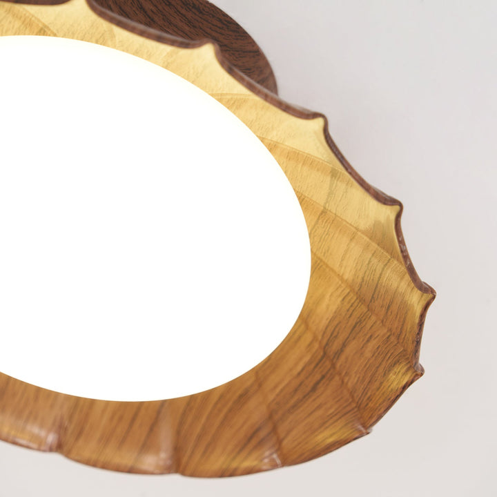 Lámpara de techo contemporánea con estilo de nube curva